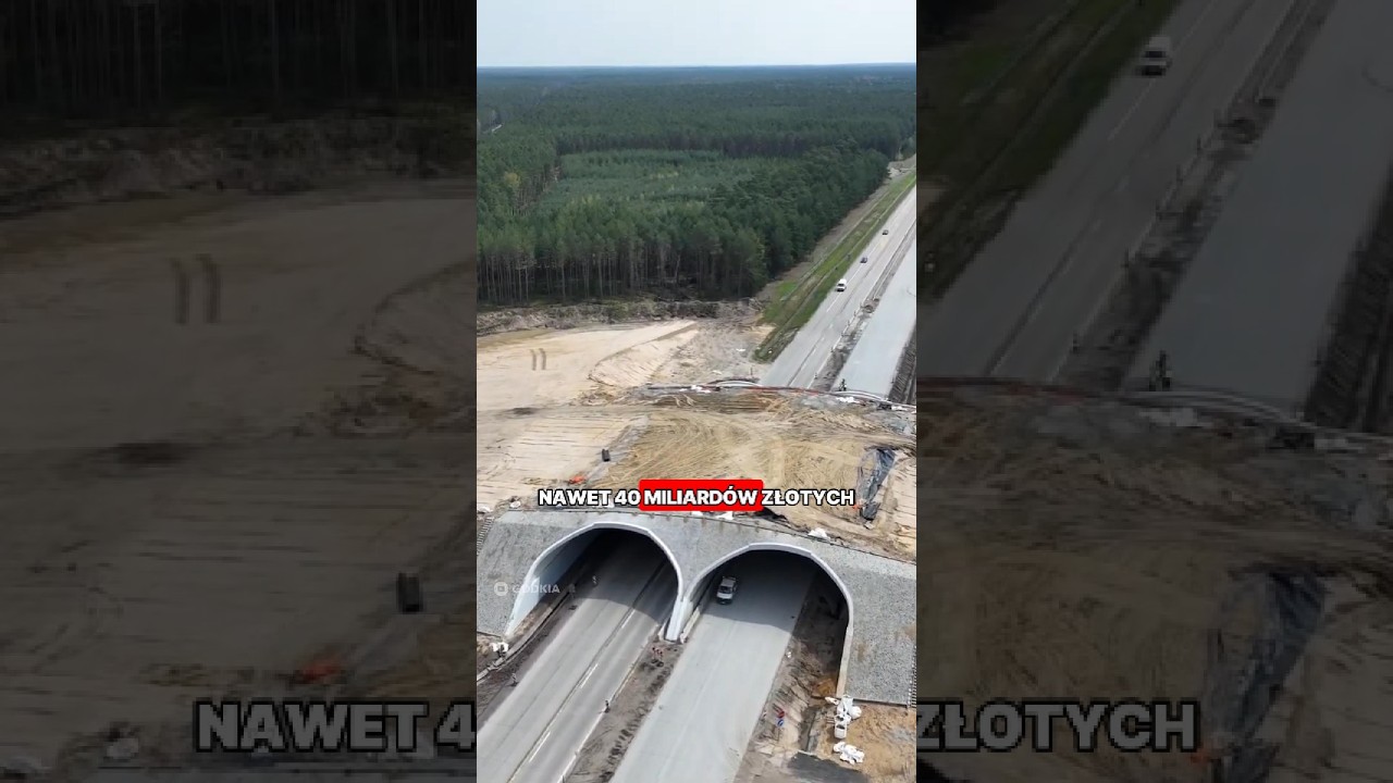 💸 40 MILIARD&Oacute;W złotych za jedną drogę?! 🤯#budownictwo  #infrastruktura #drogi #warszawa #oaw