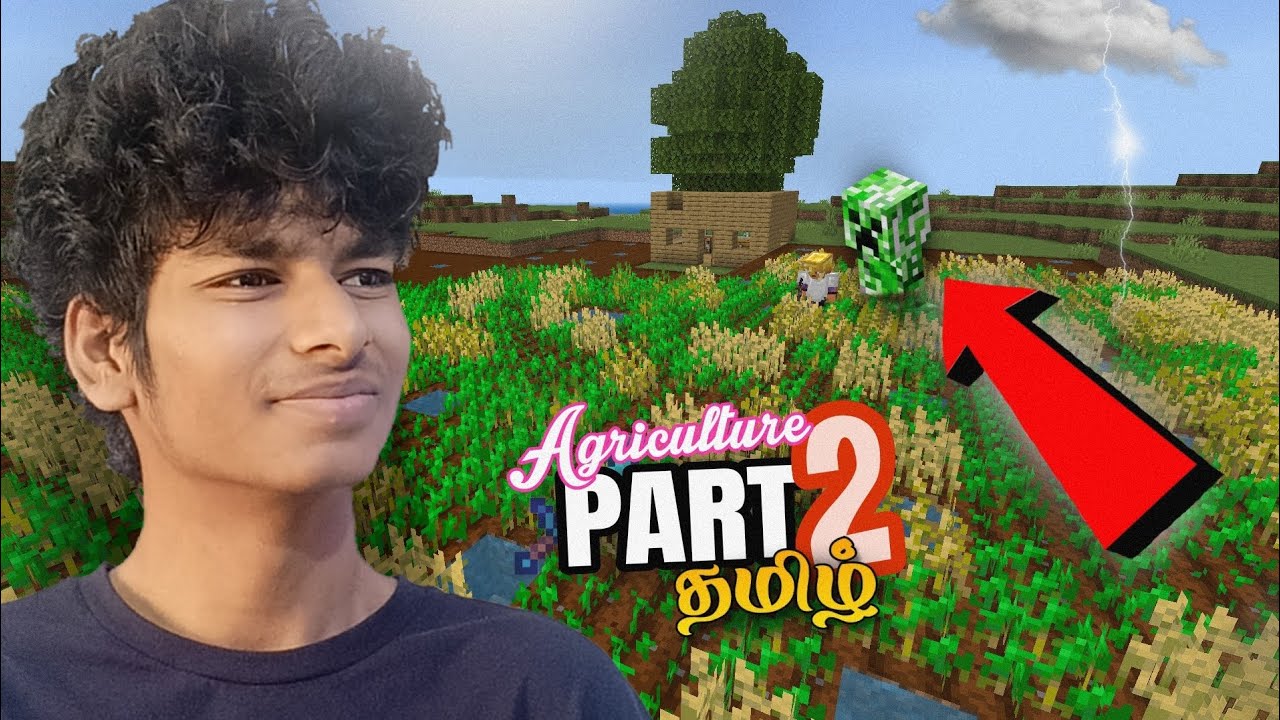 I Making a Big Agriculture Farm In The Whole Island | [PART-2] | Minecraft | தமிழ் | #minecraft 