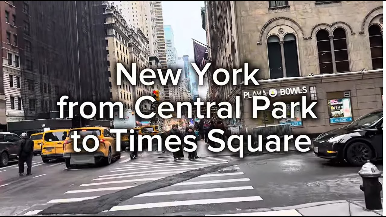 Прогулка по Нью-Йорку в декабре/Walking through New York in December #travel