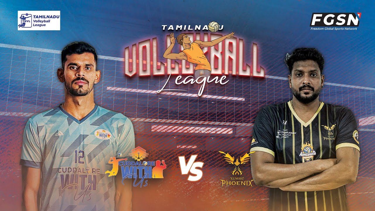 SNJ TNVL || DAY 4 || KUMARI PHOENIX vs CUDDALORE WITH US || TAMILNADU VOLLEYBALL LEAGUE 2024