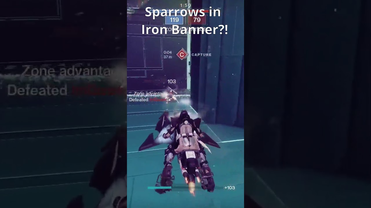 Sparrow Glitch in Iron Banner?! #destiny2