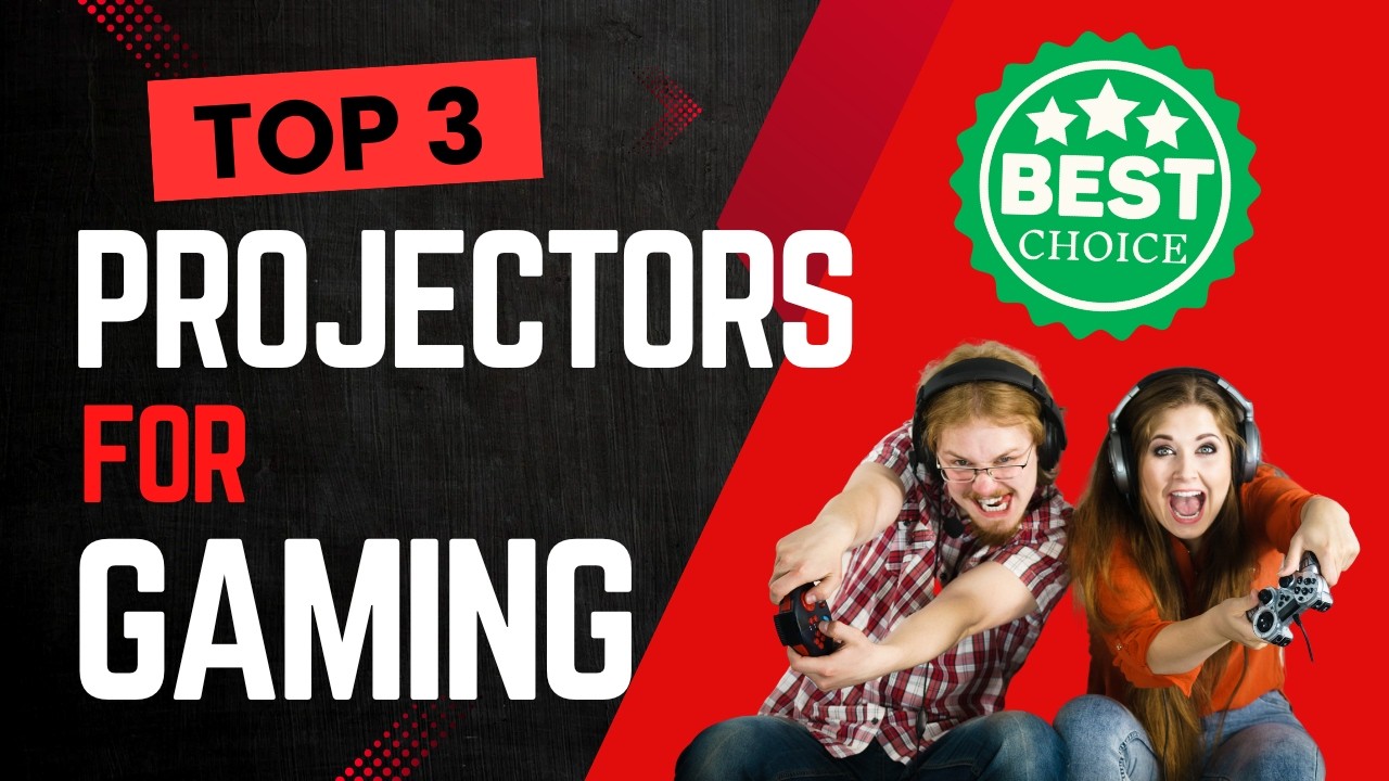Best Gaming Projectors 🎮🔥 Top 4K Picks for Sharp Visuals & Low Input Lag
