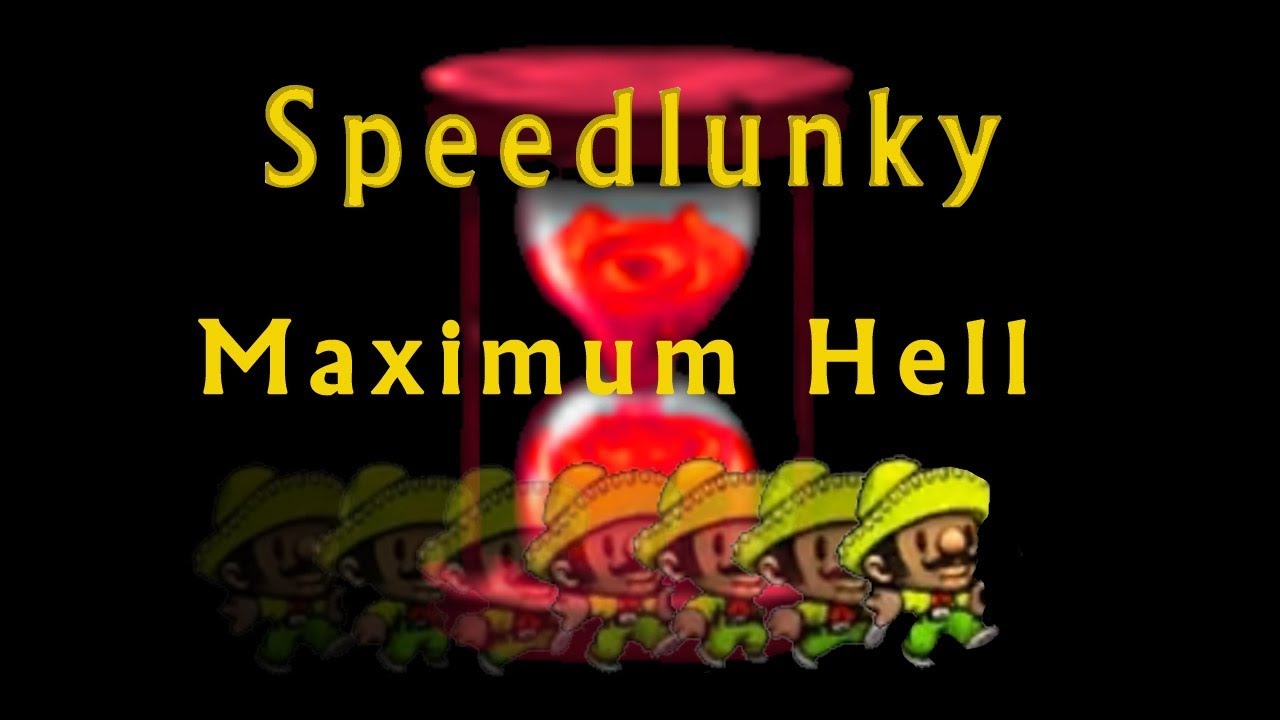 Blargh! Utterly Insane Spelunky Max% Hell Run, 12:15.604