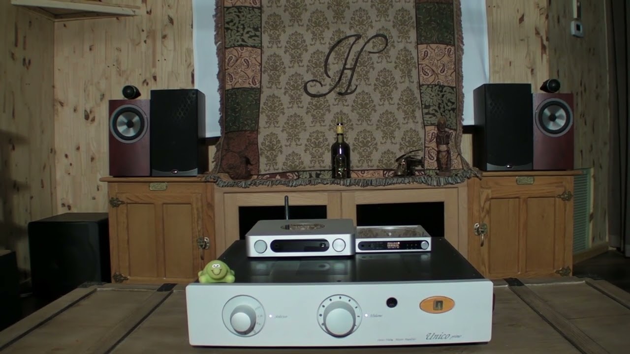 Fiio DM15 R2R CD Player! Music Demo 4U👈Bowers & Wilkins 705 s3-UNICO Primo-JBL Subwoofer - #1 Hit 4U