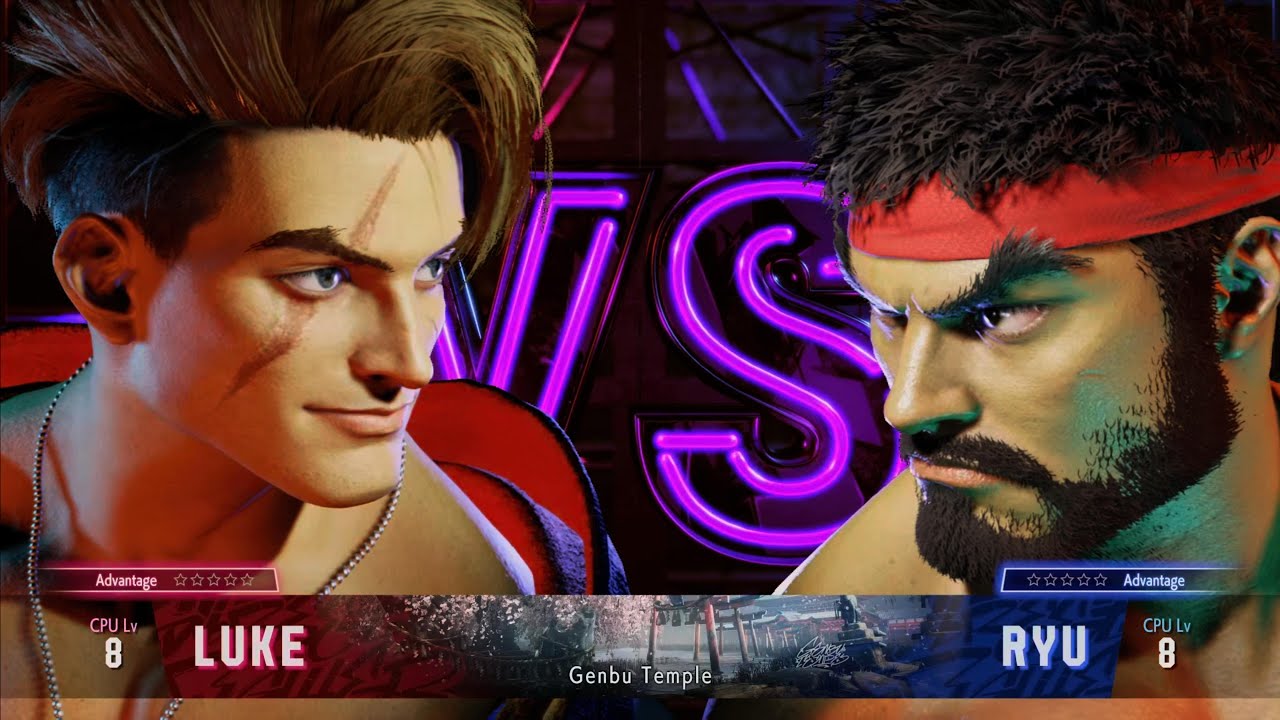 Street Fighter 6 Demo: CPU Level 8 Gameplay