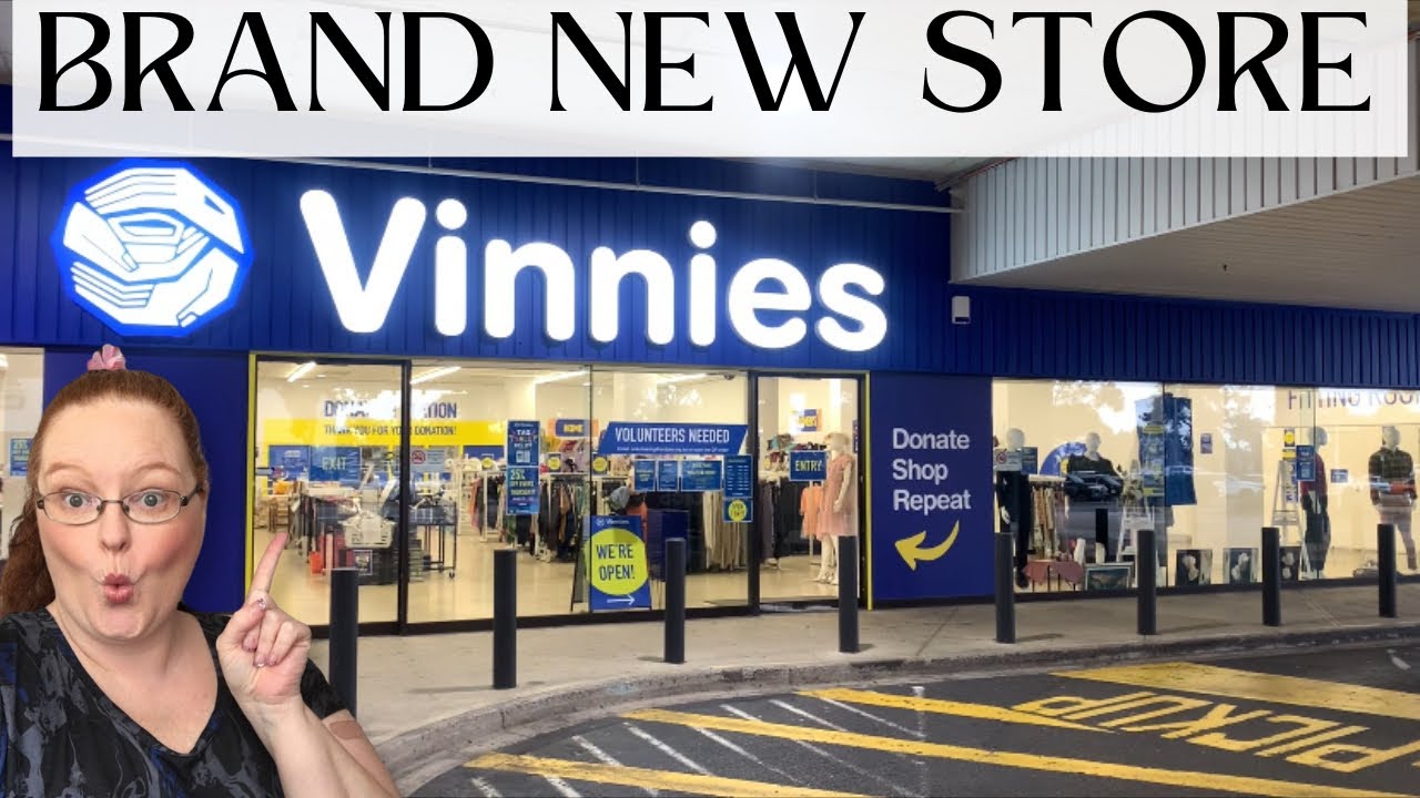 Vinnies Op Shop / Новое местоположение / Пойдем со мной в магазин секонд-хенда