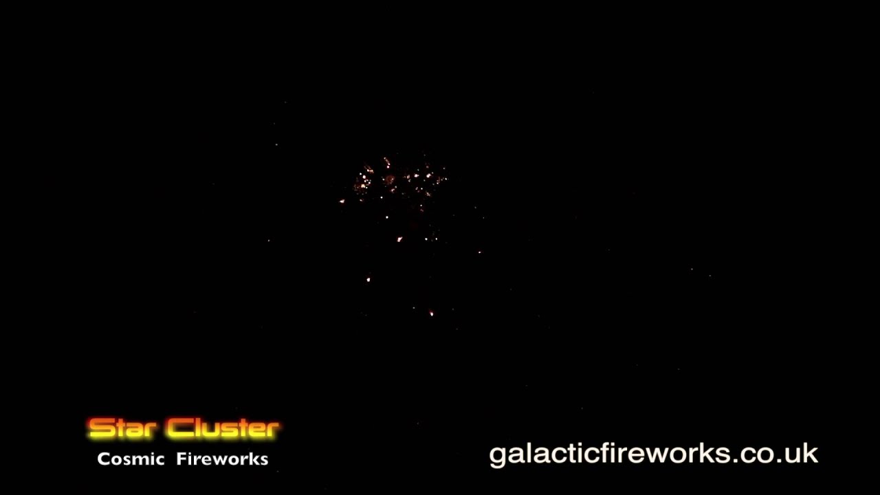 Star Cluster From Galactic Fireworks by Cosmic Fireworks.