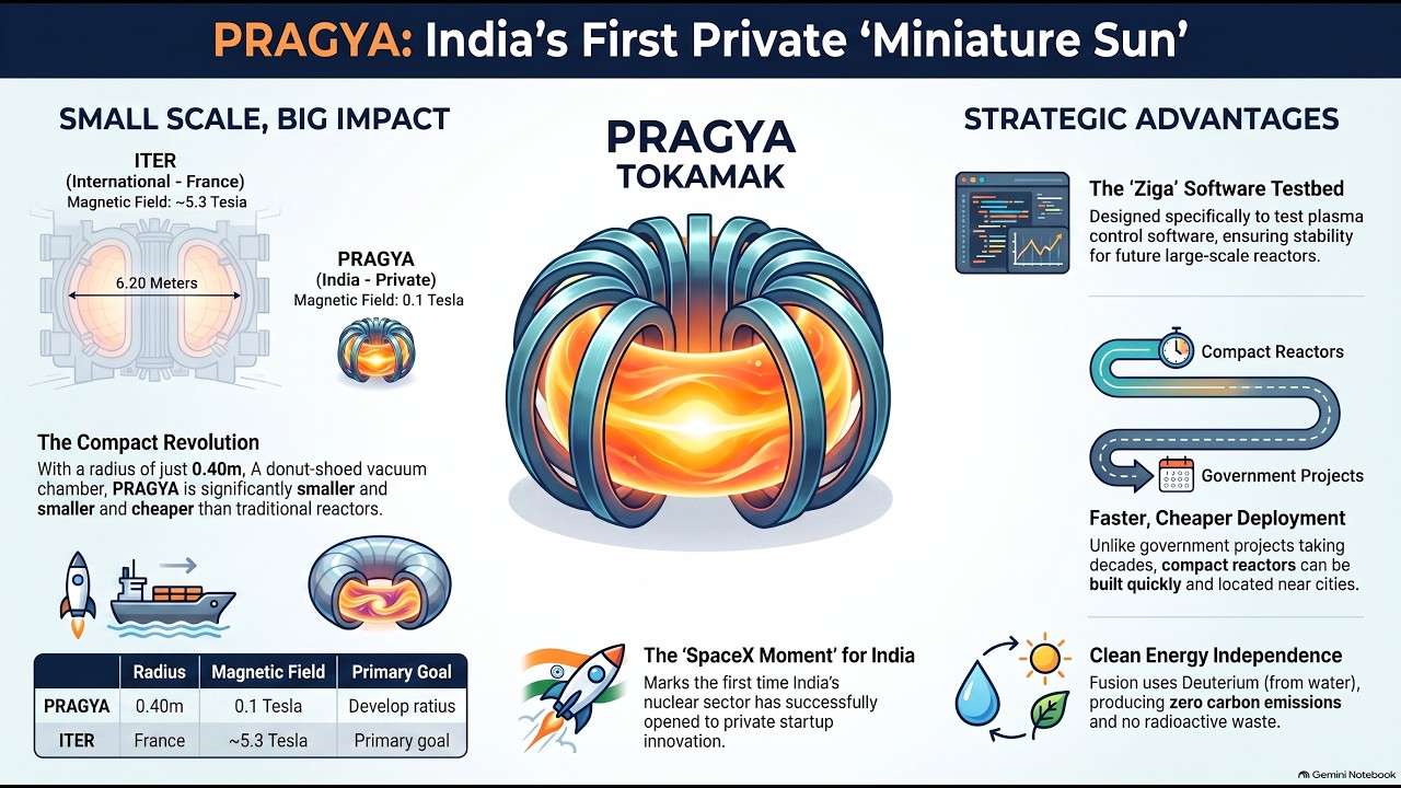 47 - PRAGYA Tokamak: The Mini Sun - India's First Private Nuclear Fusion Reactor