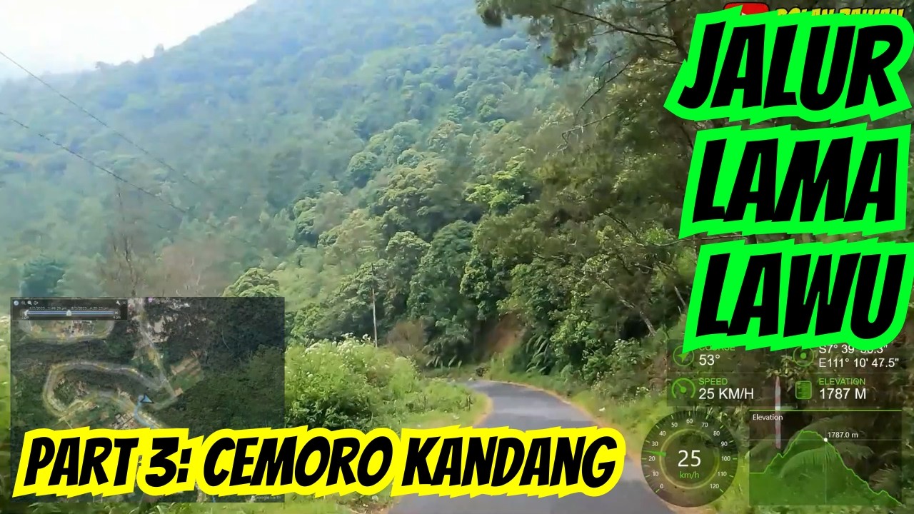 Jalur Lama Gunung Lawu Lebih Dekat Tapi Ekstrem | Touring Sarangan–Cemoro Sewu Part 3