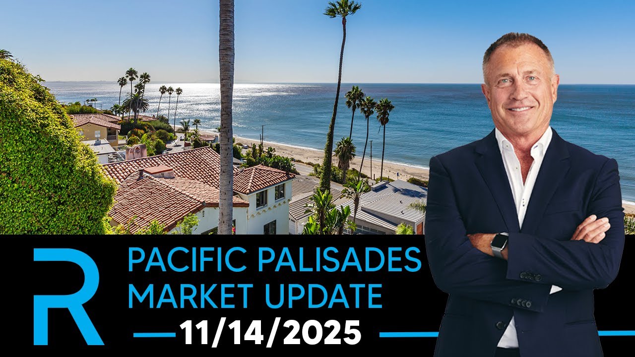 Pacific Palisades Weekly Real Estate Market Update 11/14/2025 | James Respondek