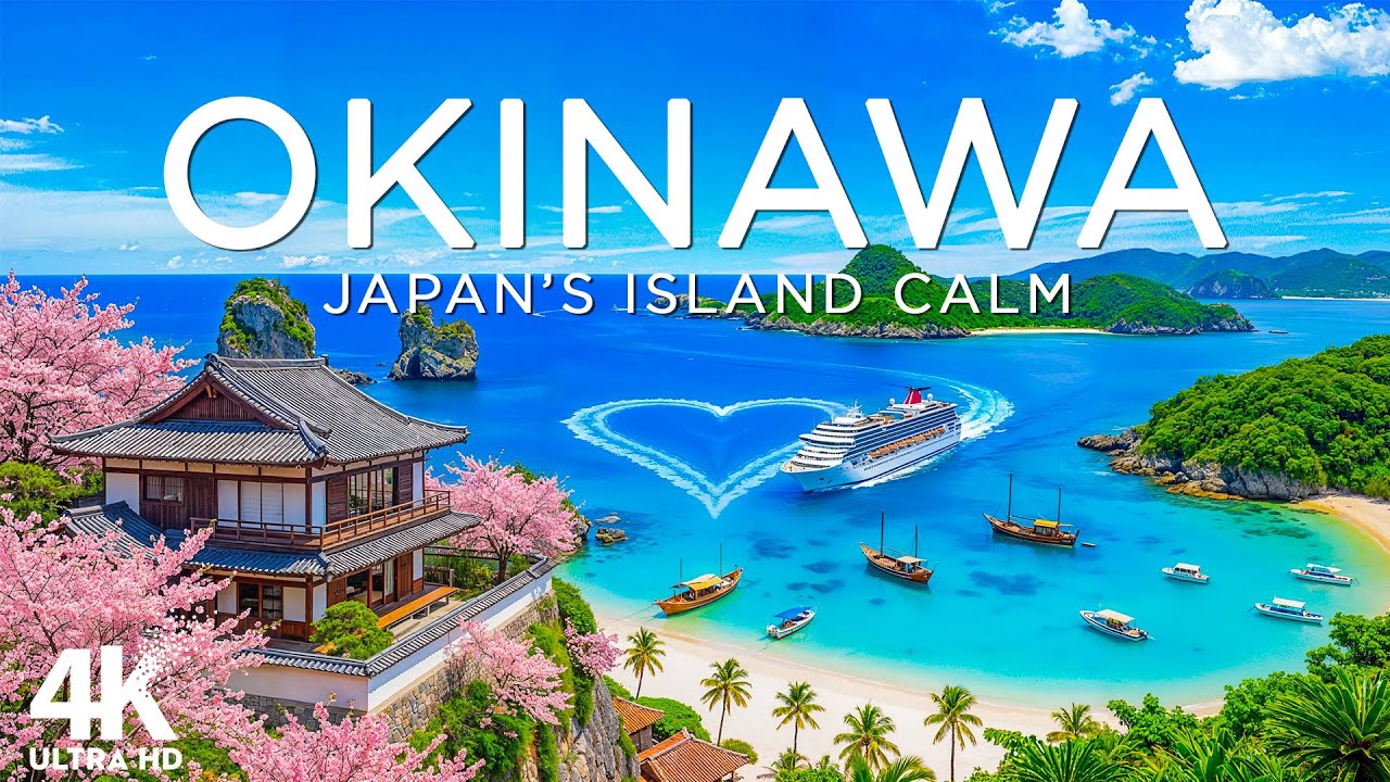 Okinawa 4K Drone Footage | Japan’s Island Calm, Turquoise Waters & Subtropical Light