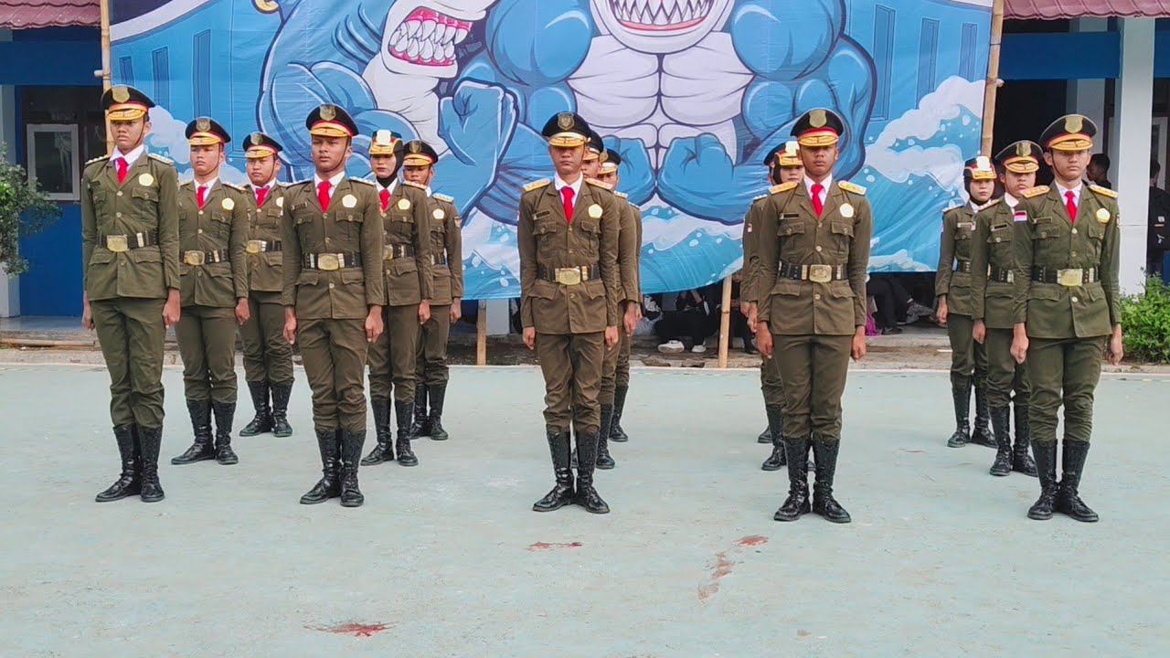 PASKIBRA SMKN 1 ADIWERNA TEGAL LKBB JANGKAR 5 COMPETITION