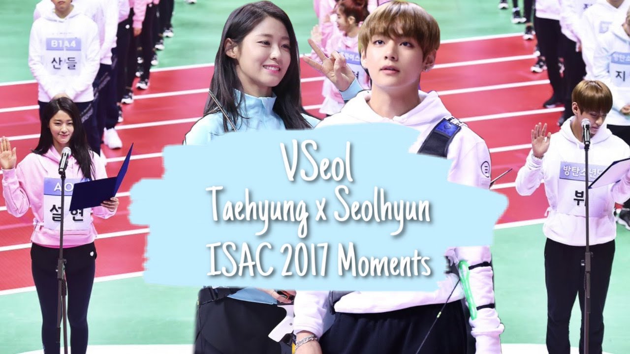 VSeol ISAC 2017 Moments | BTS' KimTaehyung (김태형) & AOA Kim Seolhyun (김설현)