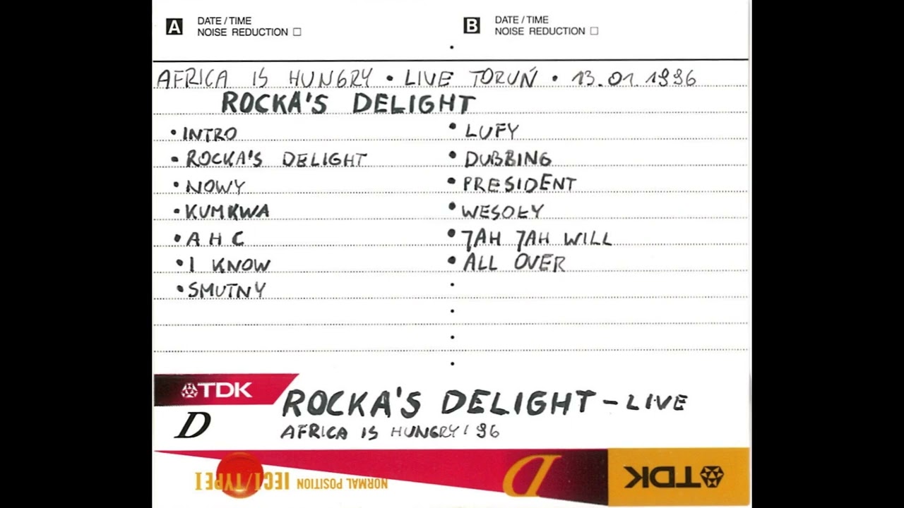 ROCKA'S DELIGHT, Live AiH 1996