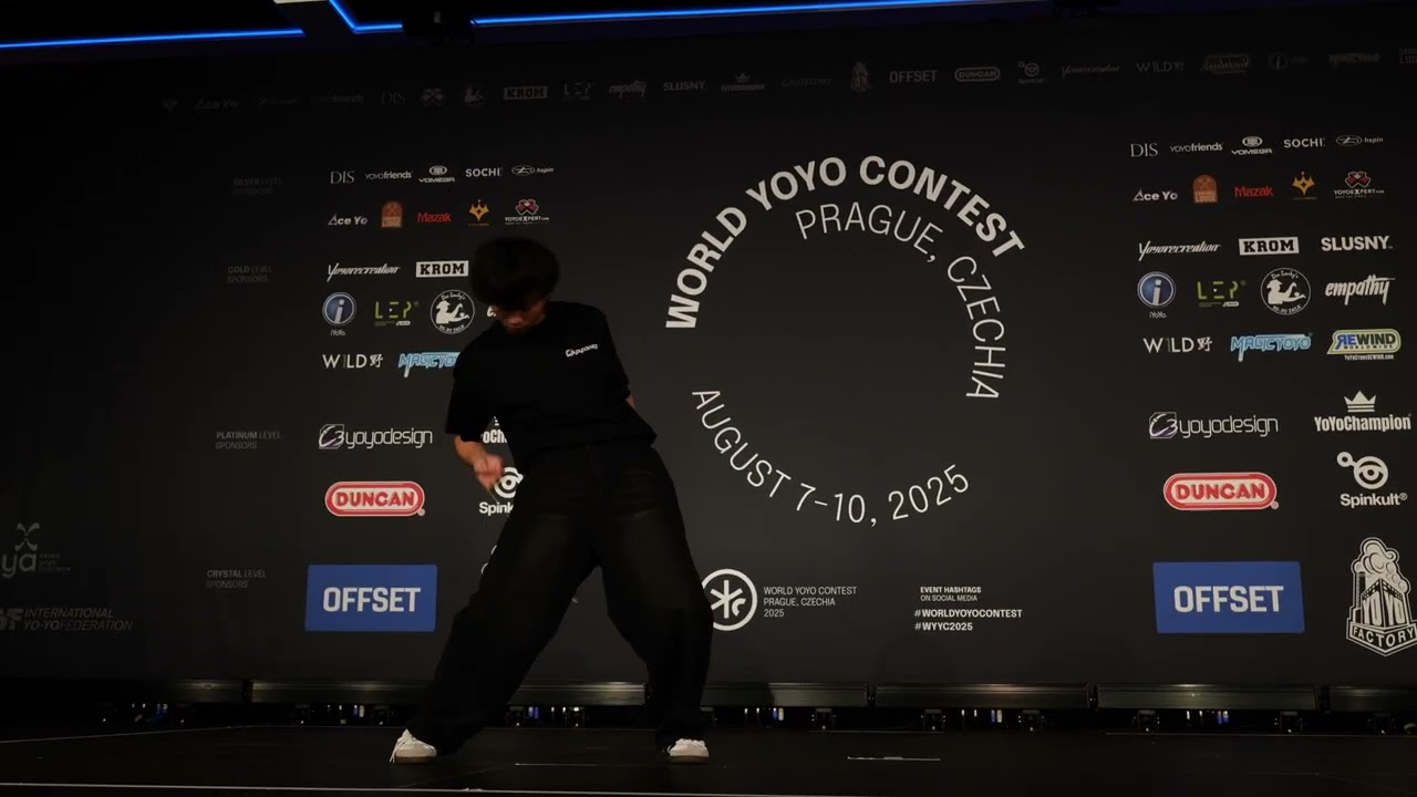 13th Place – Terrance Wang – 1A Final Freestyle – World YoYo Contest 2025