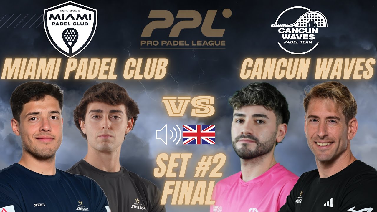 TAPIA-ALONSO vs DAL BIANCO-RUIZ |SET #2 - Final🥇HIGHLIGHTS | Pro Padel League 2025 🎾