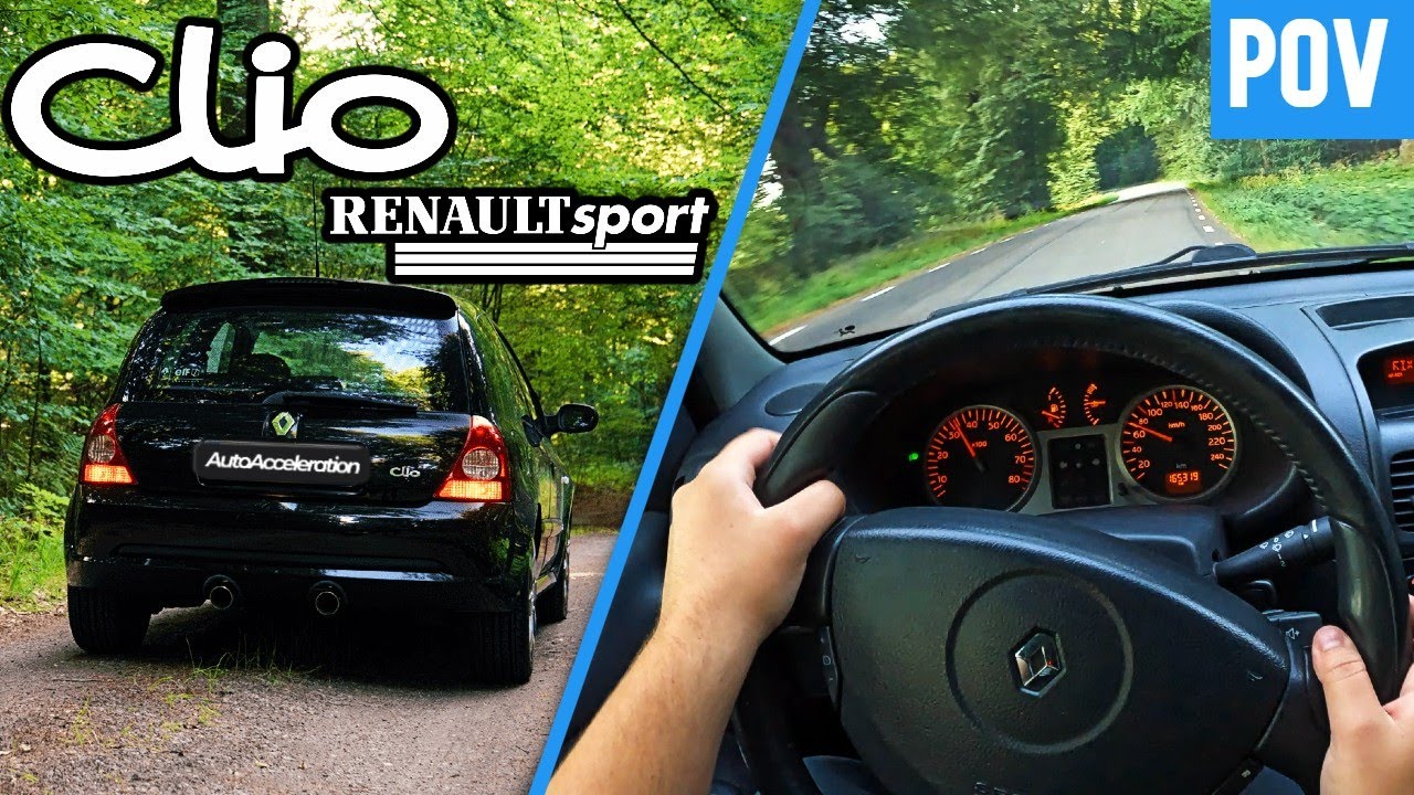 Renault Sport Clio 182 - POV | FLYBYS | SOUND [4K UHD]