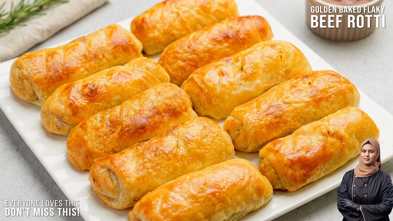 Beef Roti Baked | Flaky, Savory, and Simply Perfect! | IFTAR RAMADAN