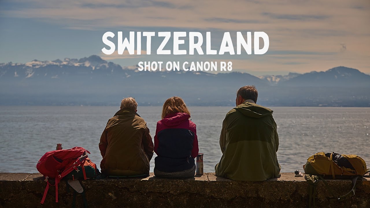 Travel Video From Switzerland | Canon R8 | Cinematic Video | 4K