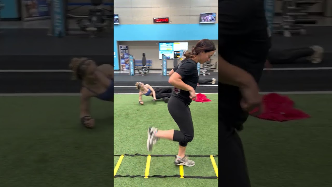 Ladder Drill: Hopscotch