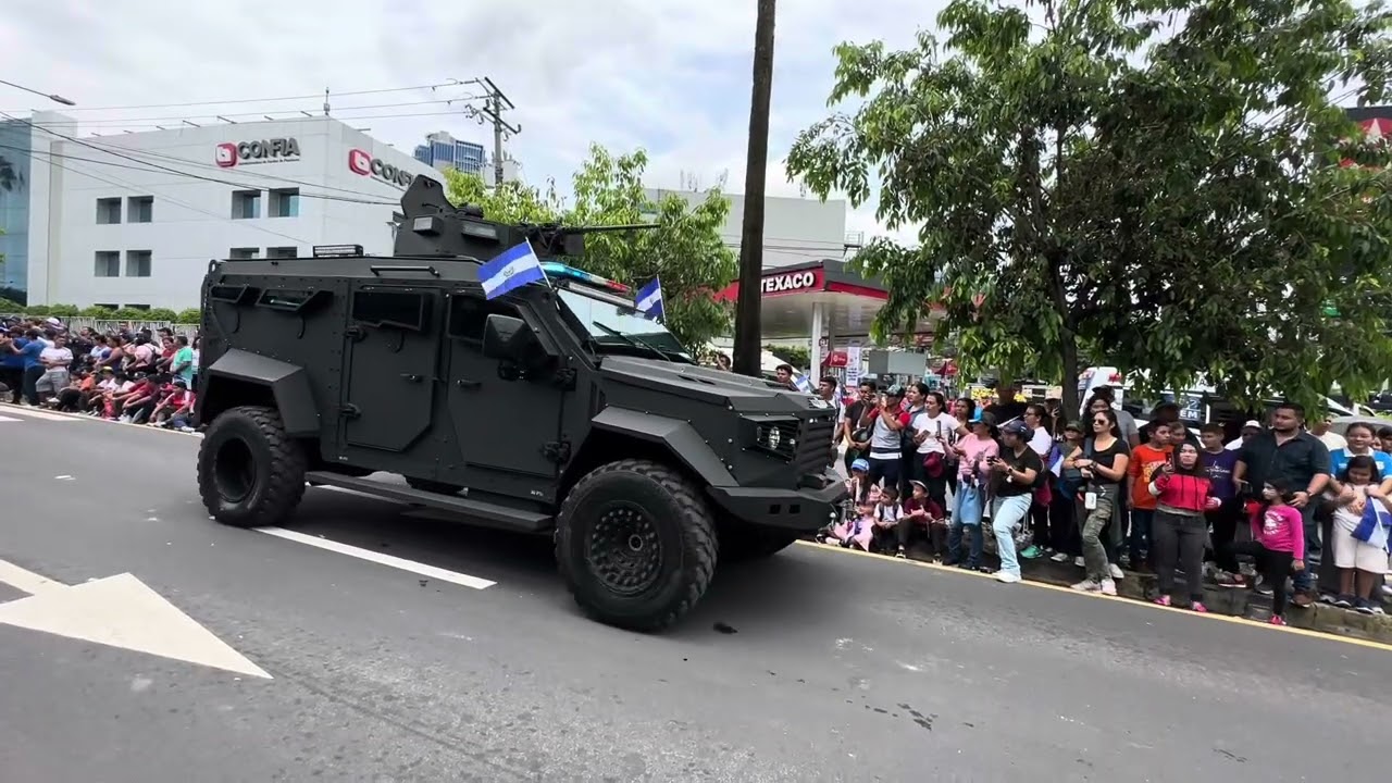 El Salvador Independence Day military parade ￼sep 15 