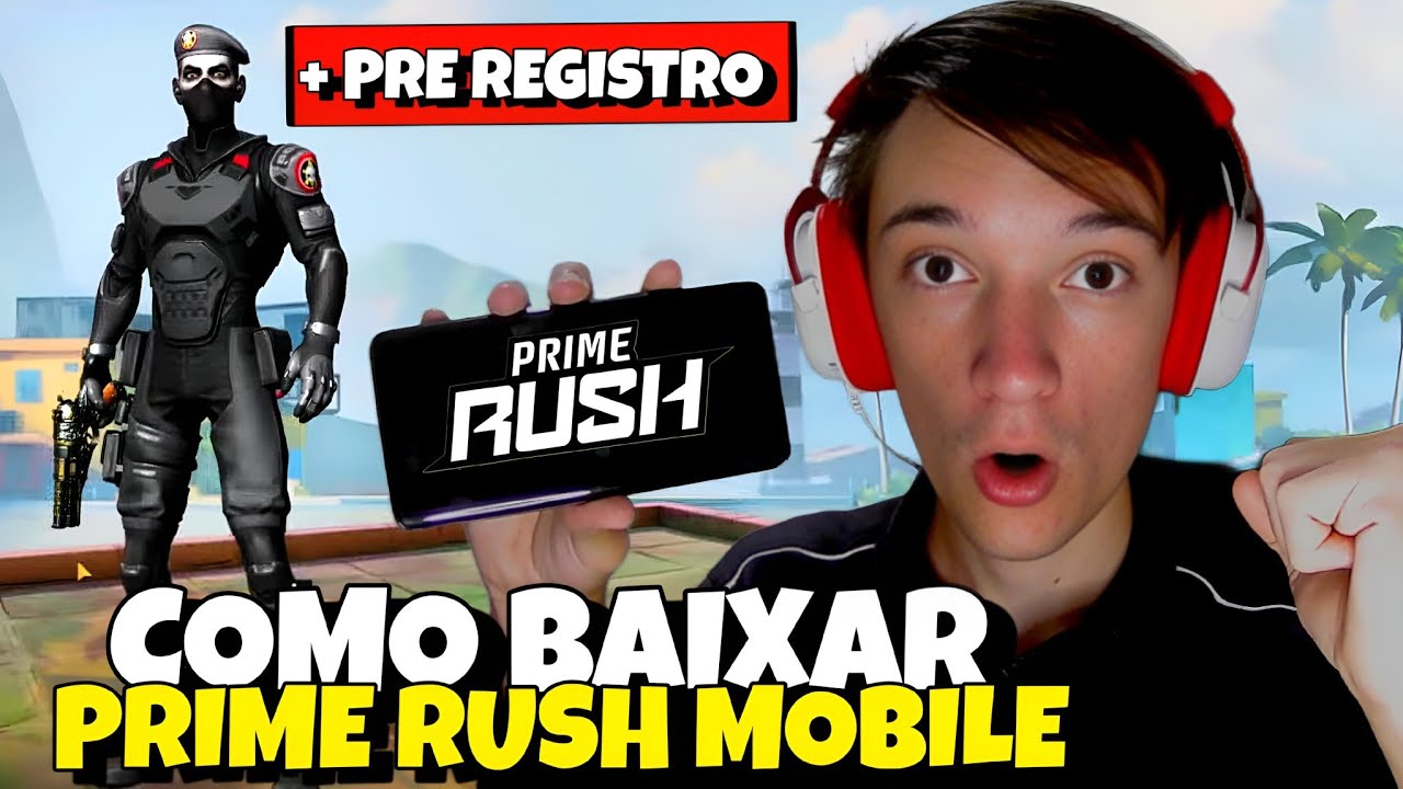 COMO BAIXAR PRIME RUSH NO MOBILE, TUTORIAL COMPLETO #primerush