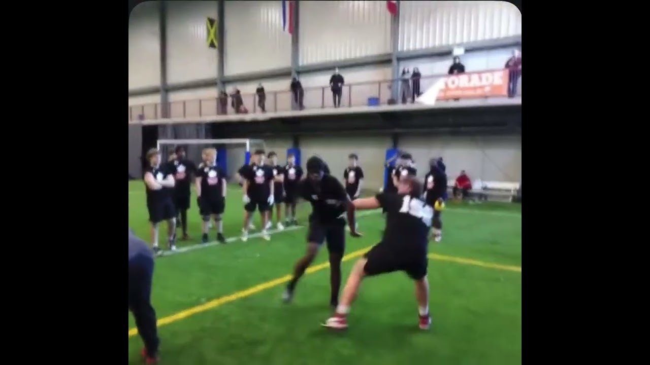 Rep at the high school Id camp 