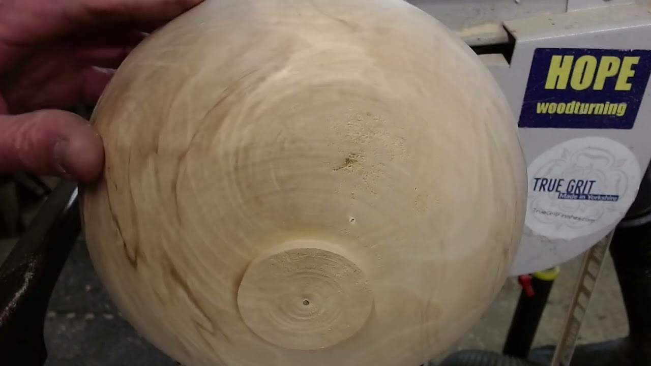 Woodturning - Spalted Beech Bowl