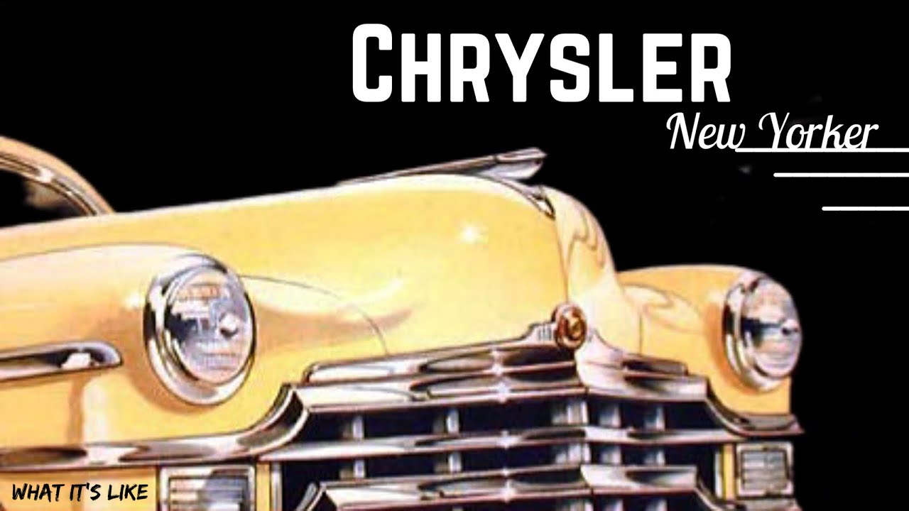 Кабриолет Chrysler New Yorker 1949 года