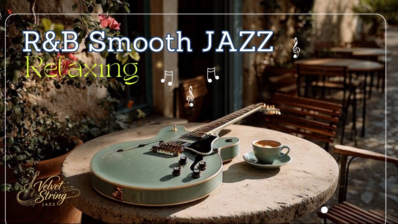 smooth jazz cafe vibes R&B Lounge Music 🎸 🎧🎶 for Relaxing & Coffee Time ☕