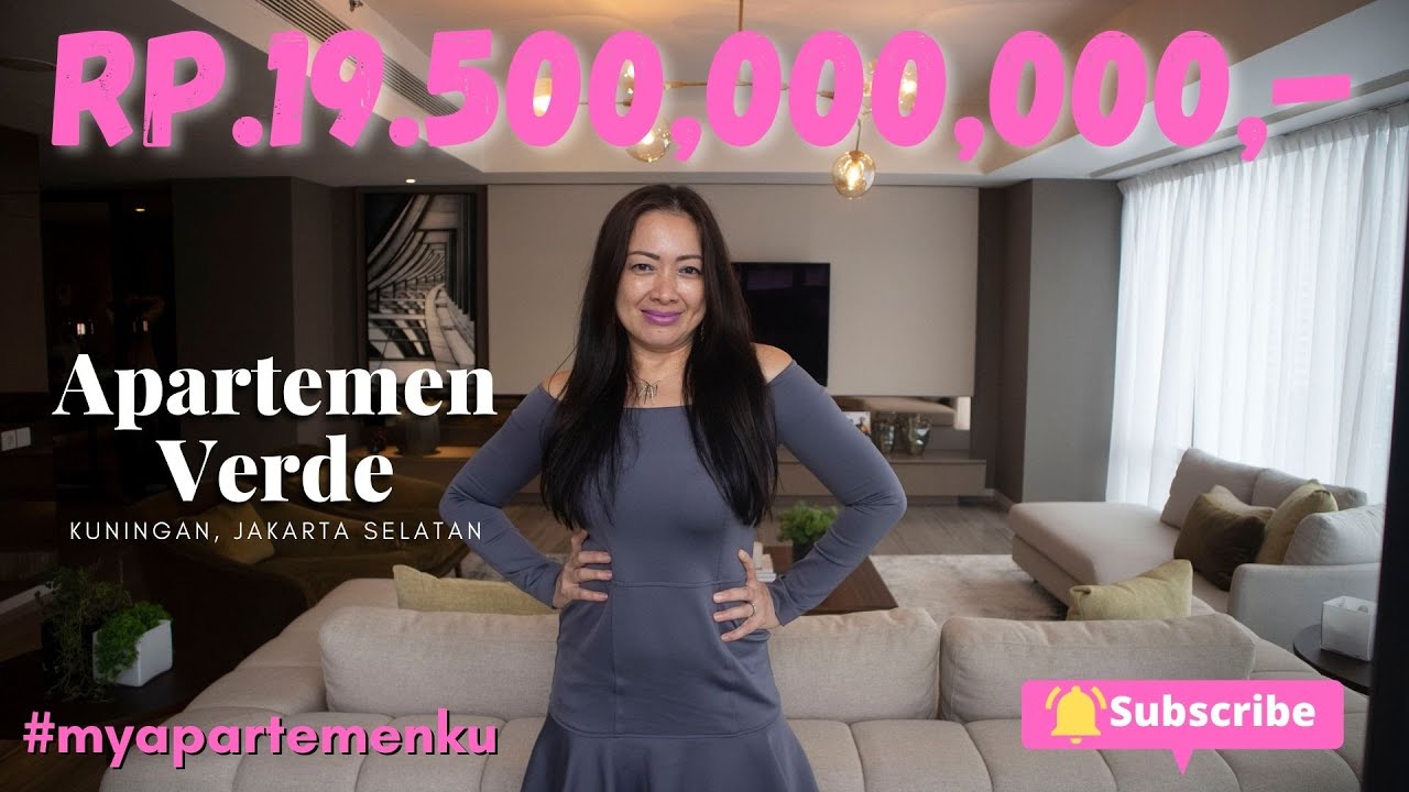 TOUR APARTEMEN 3 LANTAI DI APARTEMEN VERDE KUNINGAN - ADA PRIVATE LIFT DI DALAM UNIT? #MYAPARTEMENKU