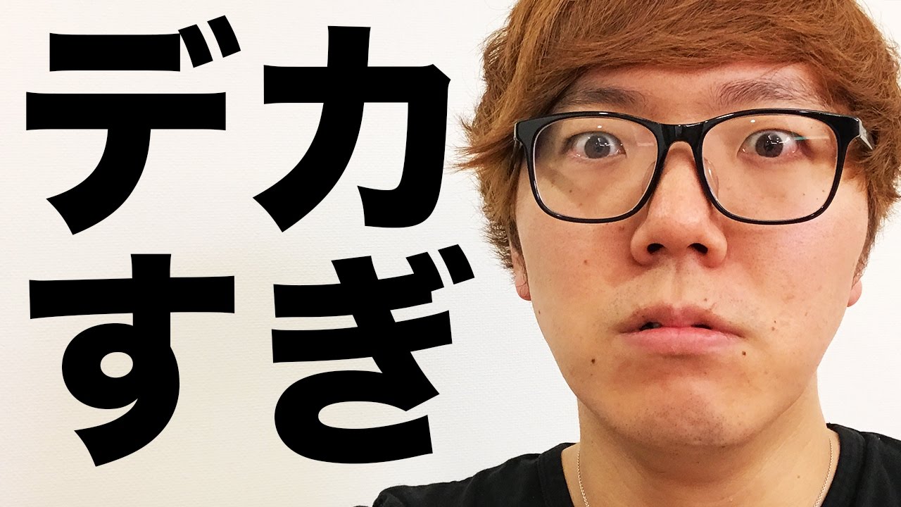 デカすぎる…