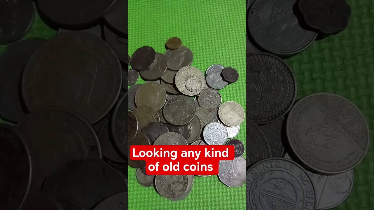 Asorted old coins #coin #coincollecting #coincollecting #antiquecoins #antiquecoins