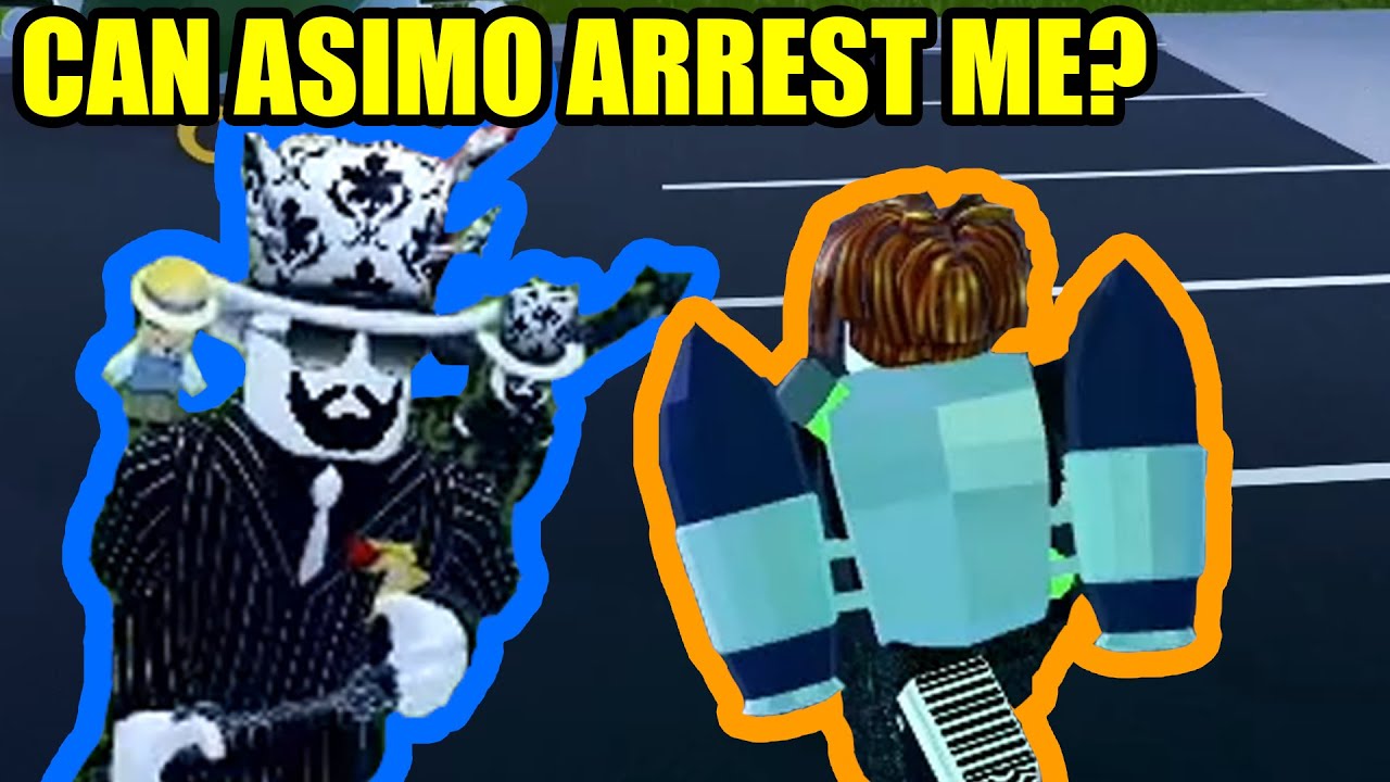 Может ли asimo3089 АРЕСТОВАТЬ МЕНЯ в побеге из тюрьмы Roblox???