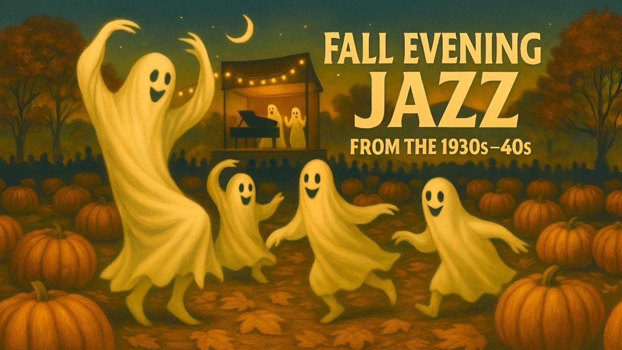 Vintage Halloween Jazz 🎷 1930s 1940s Cozy Fall Evening Music to Unwind
