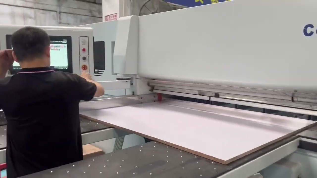 ELECNC280 Computer Beam Saw Test Video for Basso