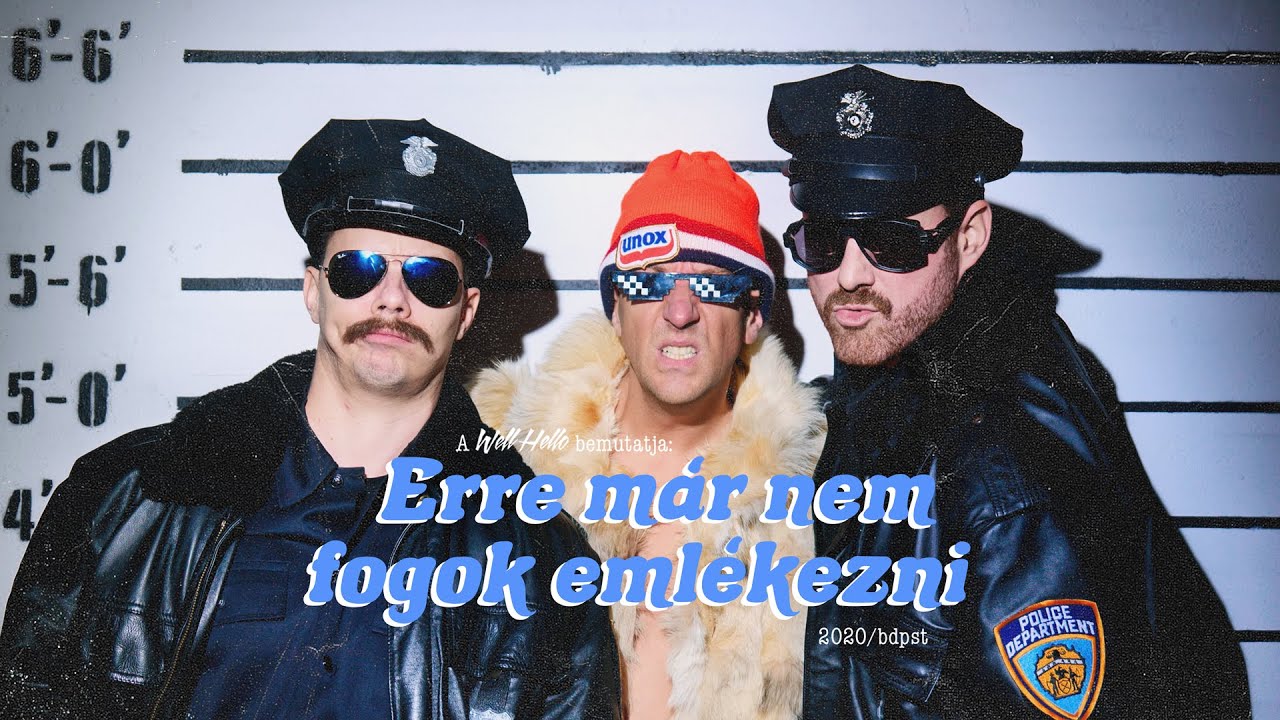 WELLHELLO FEAT. ECK&Uuml; - ERRE M&Aacute;R NEM FOGOK EML&Eacute;KEZNI - OFFICIAL MUSIC VIDEO