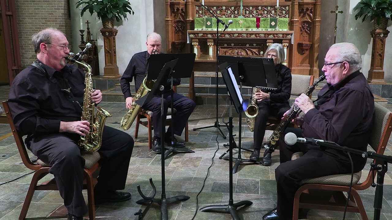 6/13/2022 - ASB Sax Quartet Performing Moonlight Serenade