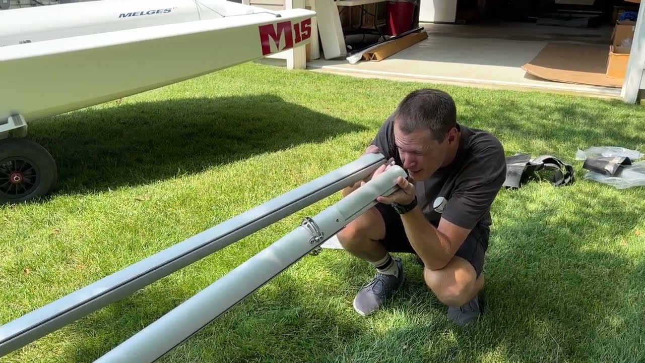 How to Rig and Step a Melges 15 Mast | Colie Sails