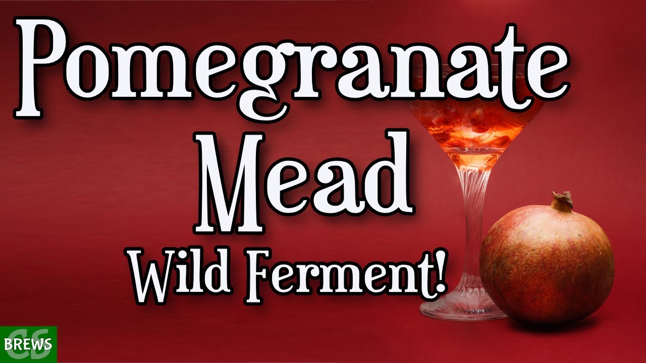 Wild Fermentation Pomegranate Mead