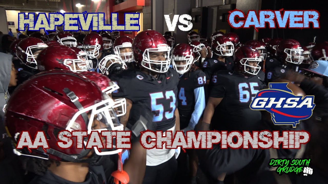 CARVER VS HAPEVILLE AA STATE CHAMPIONSHIP