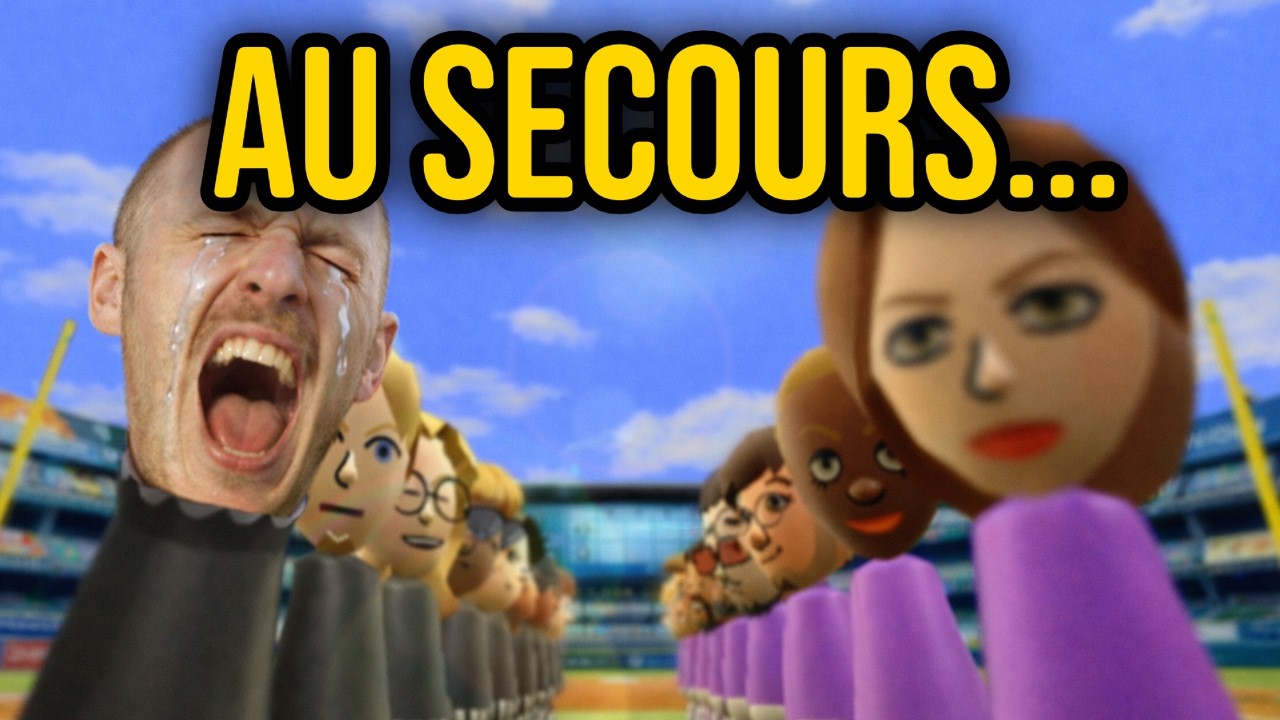 Un vrai joueur de baseball sur Wii Sports… AU SECOURS 😭⚾️🎮