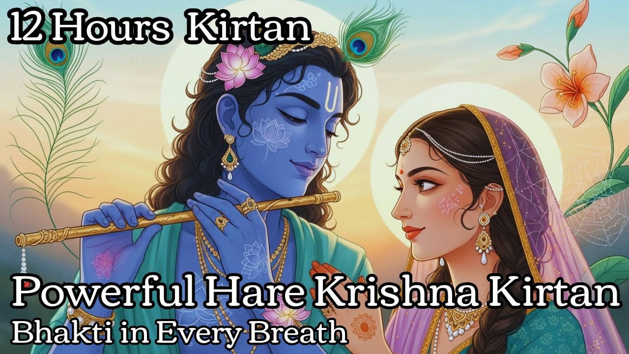Endless Peaceful Hare Krishna | The Nonstop Mantra for Your Restless Soul