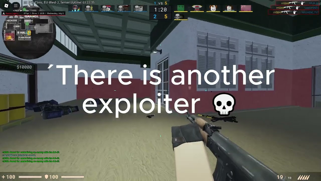 Counter blox Script Project Aurora best HVH script