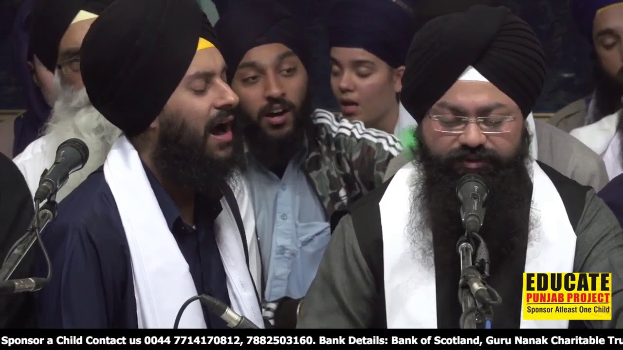 Bhai Ripubhanjan Singh Delhi Manchester Smagam Friday Evening 15 December 2017