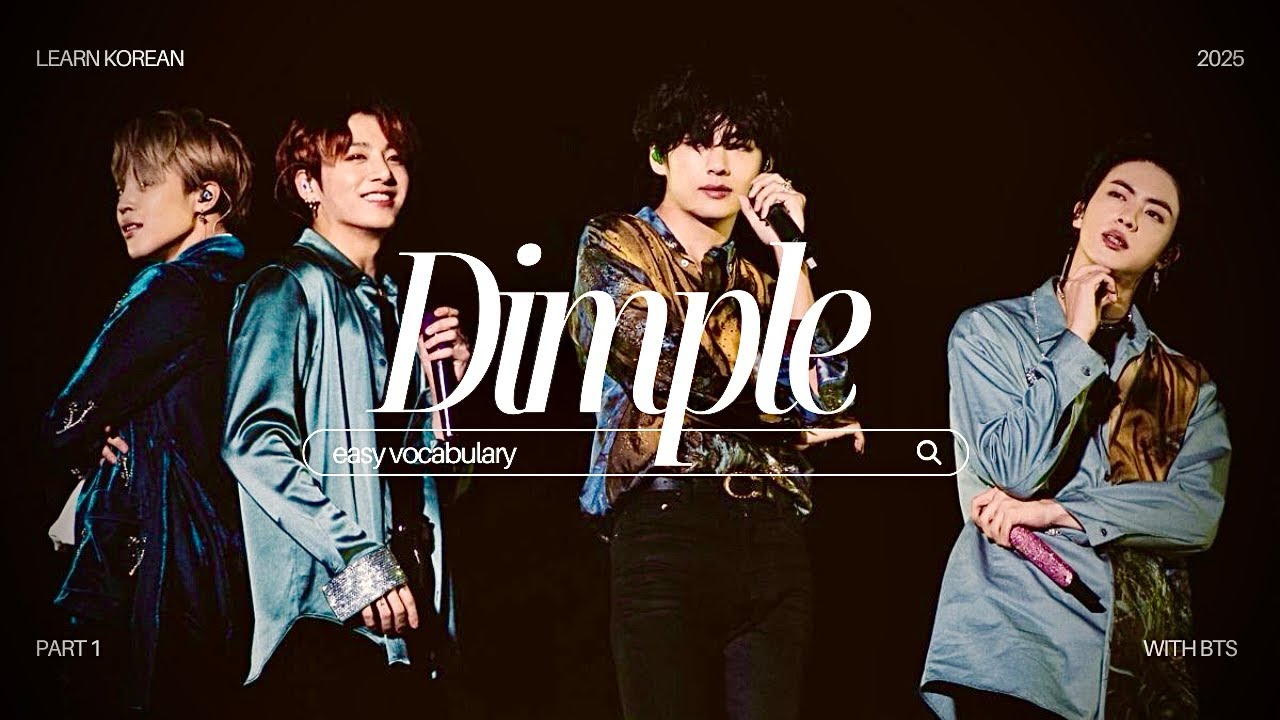 Learn Korean with BTS Dimple (Illegal) – Part 1 |  K-Pop Korean Lesson