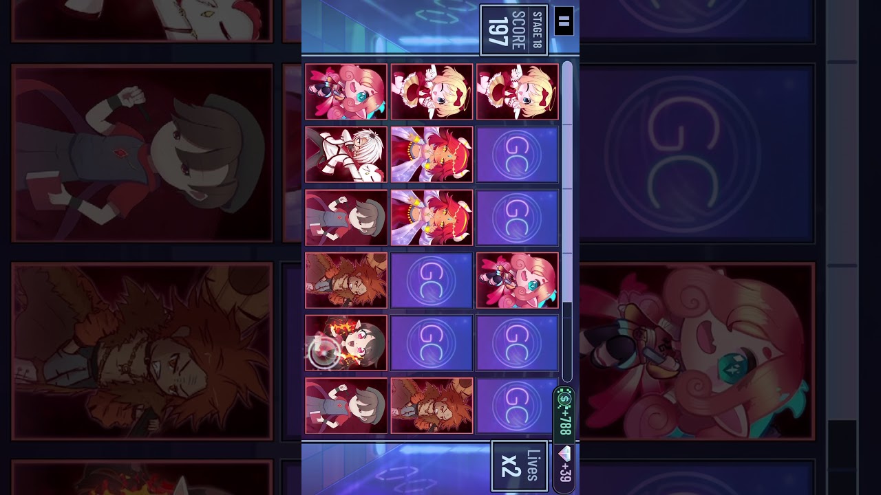 Gacha club mini game memory match score 300 🤩🥳🍀