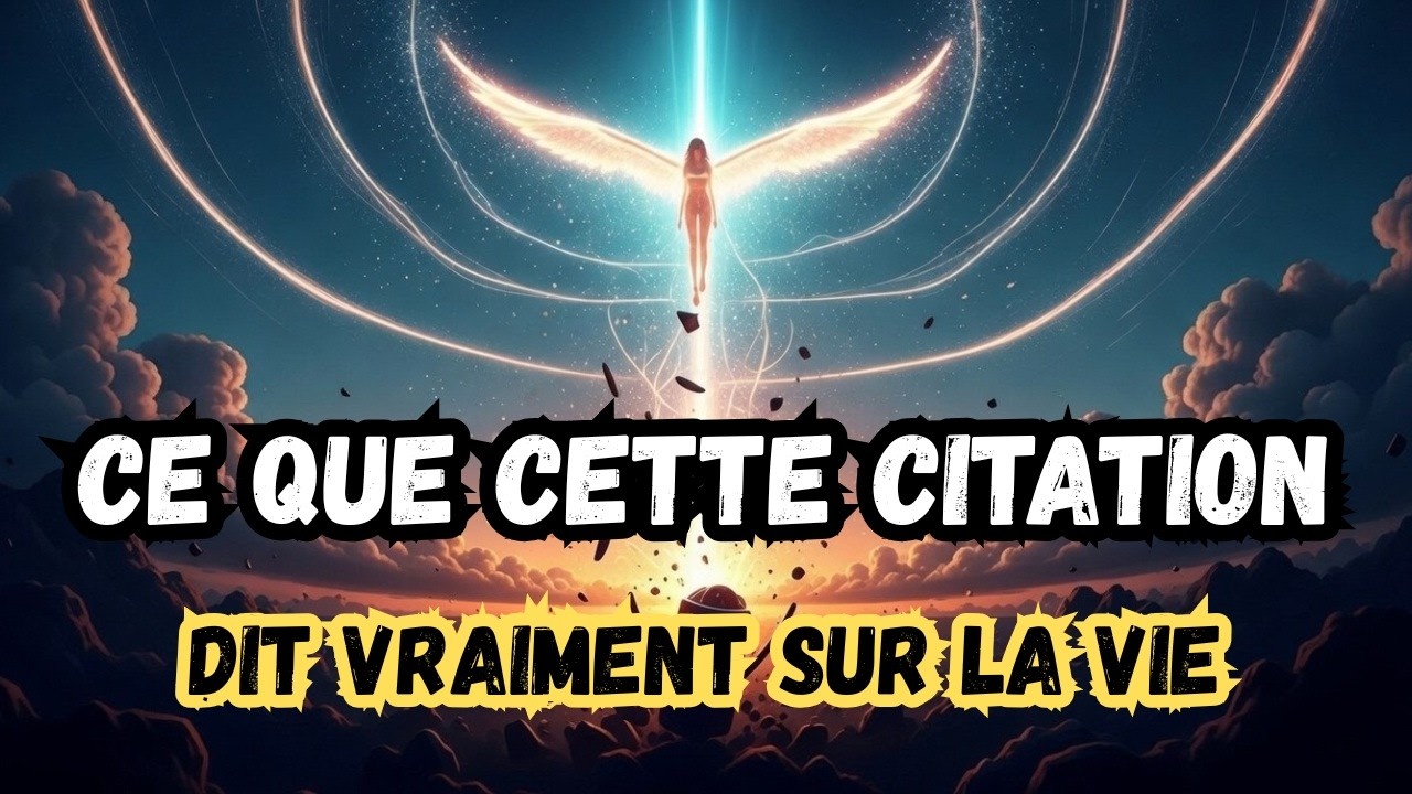 Ce qu’on perd trouve souvent des ailes. Citation réflexion