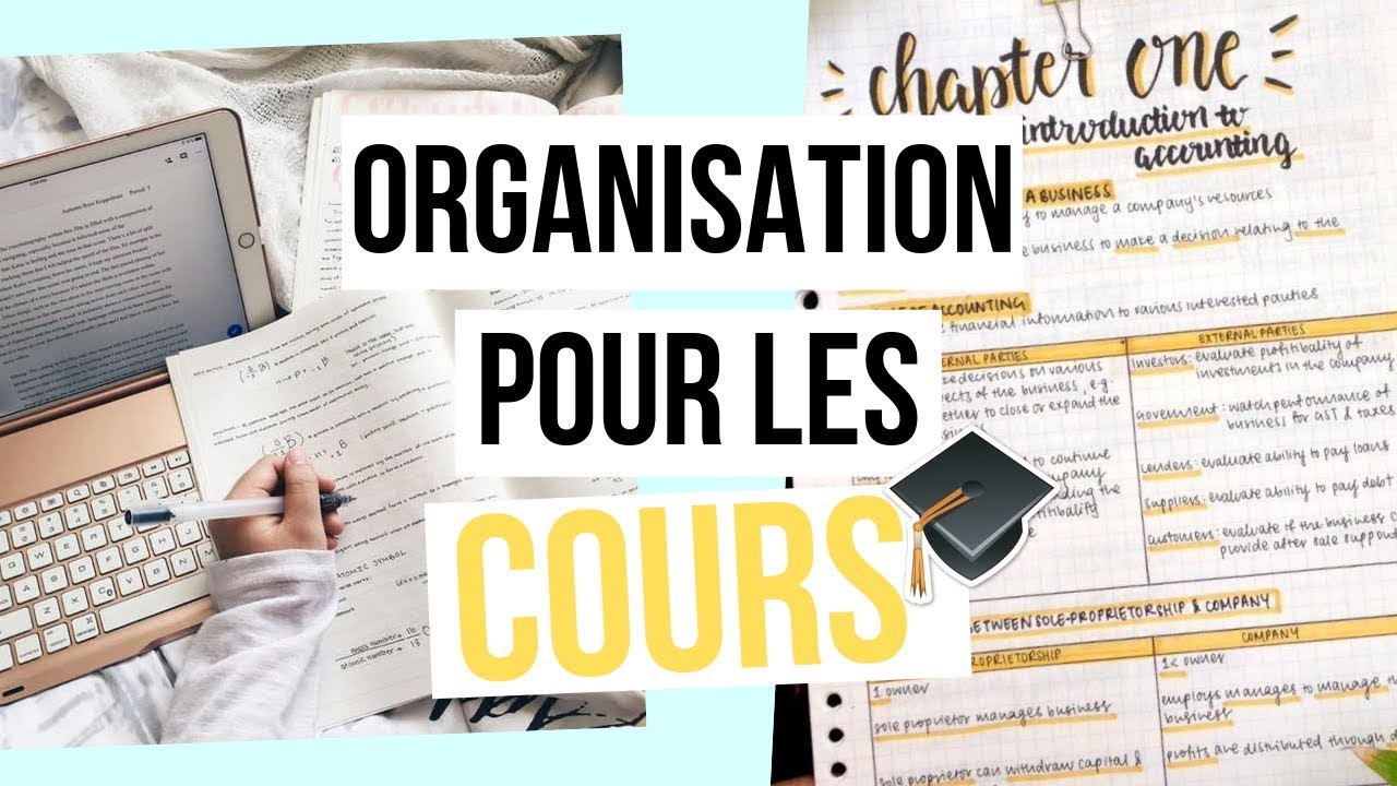 BACK TO SCHOOL#2 : MON ORGANISATION POUR LES COURS + CONCOURS!