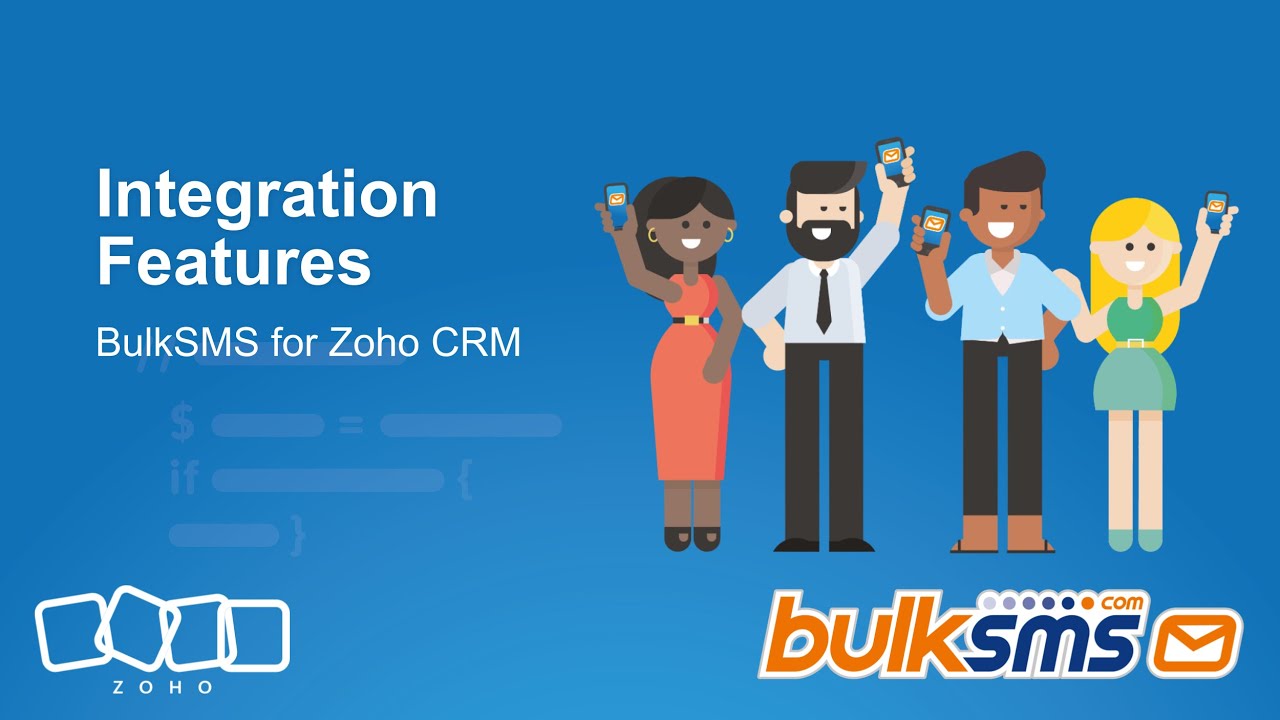 BulkSMS and Zoho CRM Integration Features